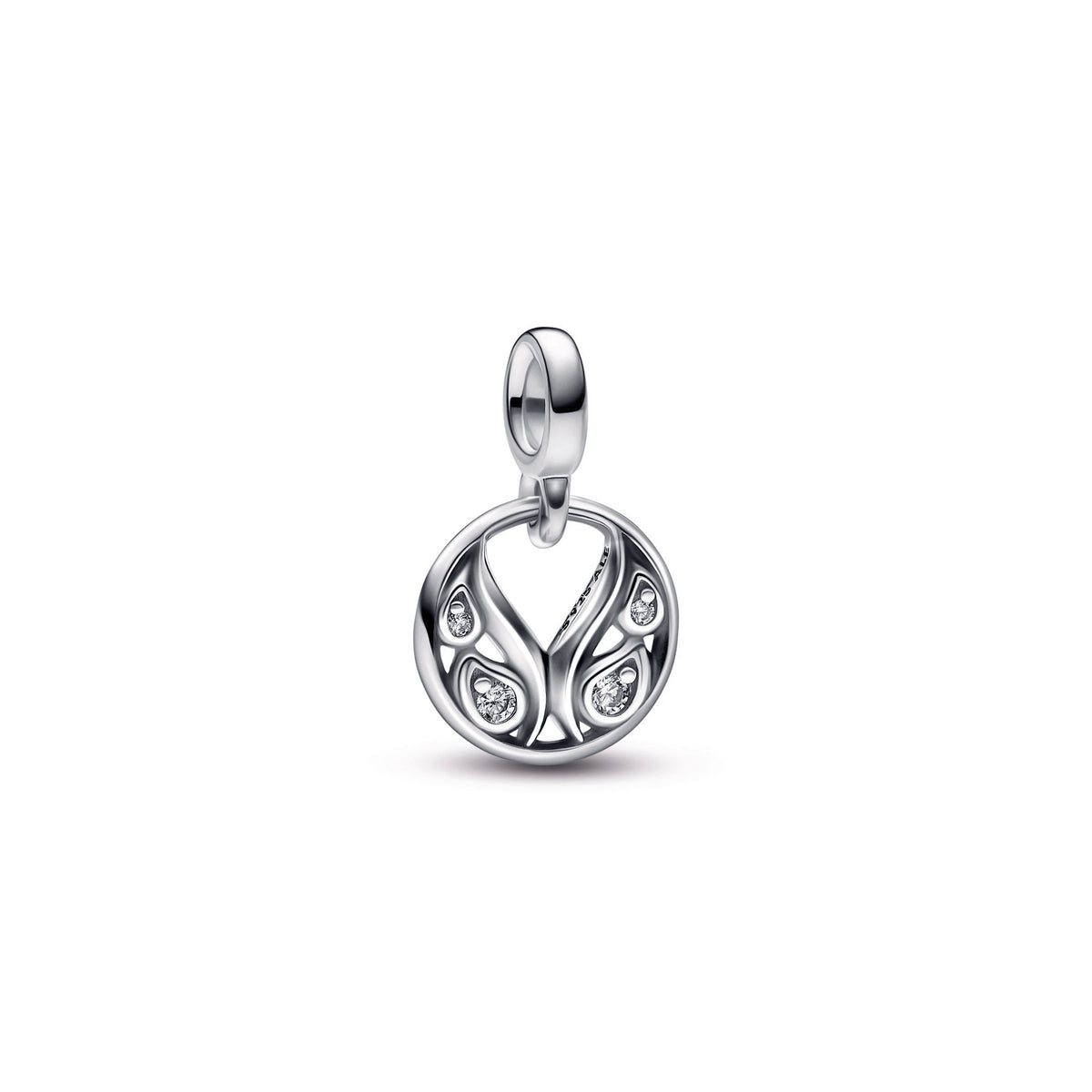 Charm – Sterling Silver – Pandora ME Burning Wings Mini Dangle