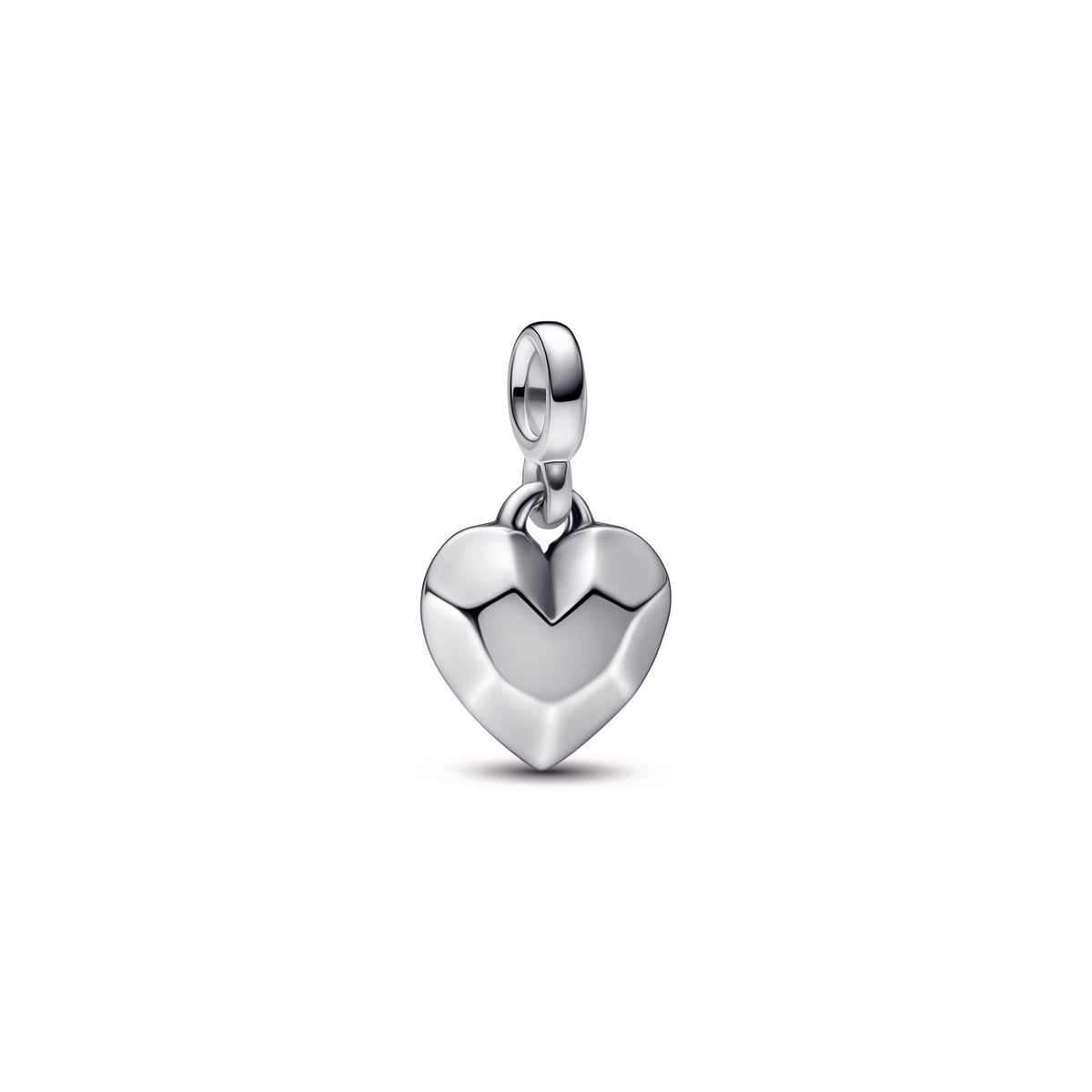 Charm – Sterling Silver – Pandora ME Faceted Heart Mini Dangle