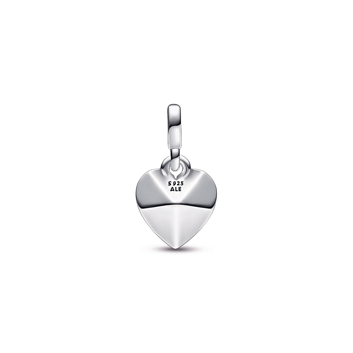 Charm – Sterling Silver – Pandora ME Faceted Heart Mini Dangle