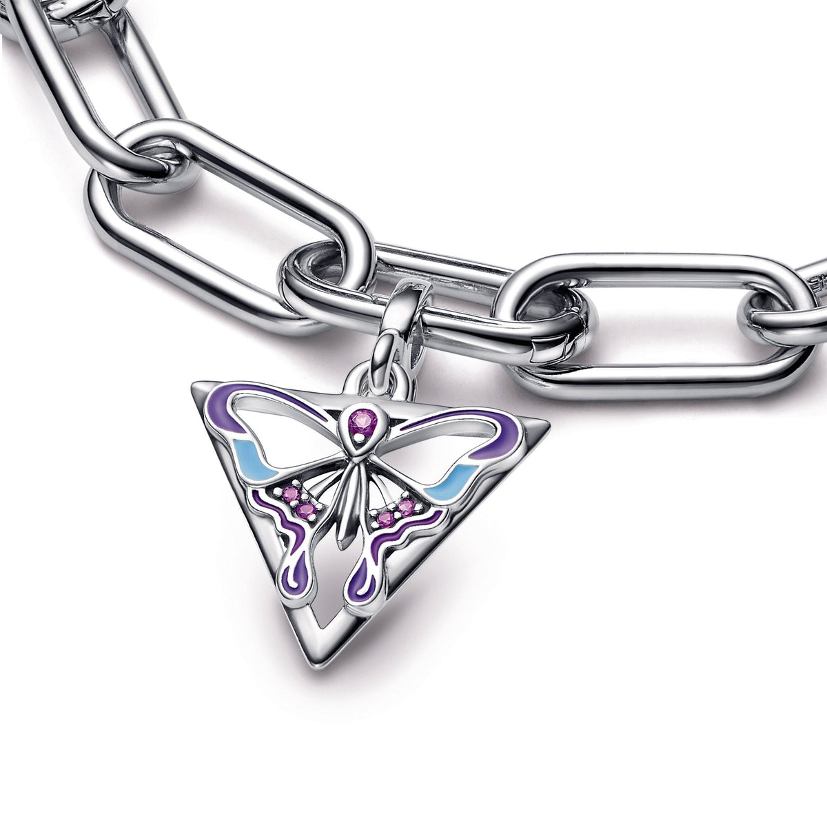 Charm – Sterling Silver – Pandora ME Butterfly Medallion