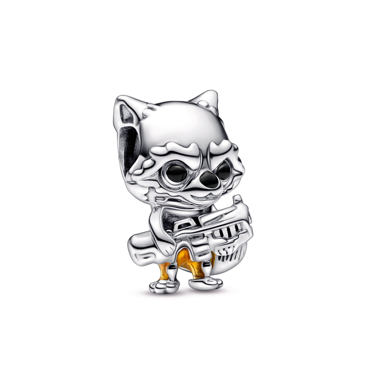 Charm – Sterling Silver – Marvel Guardians of the Galaxy Rocket Raccoon