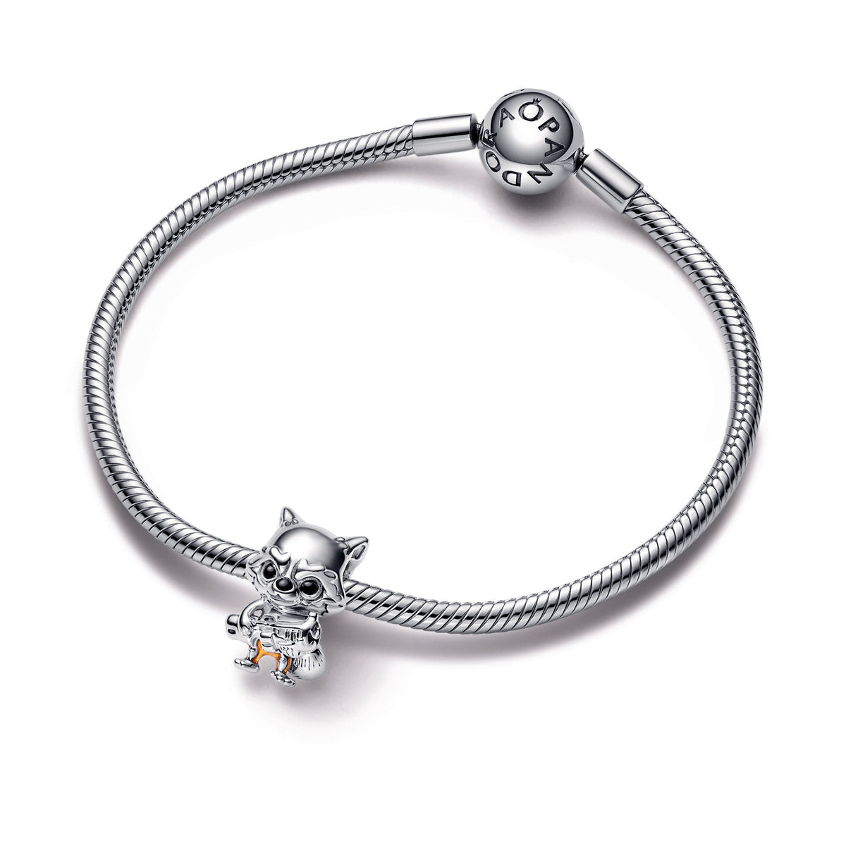 Charm – Sterling Silver – Marvel Guardians of the Galaxy Rocket Raccoon