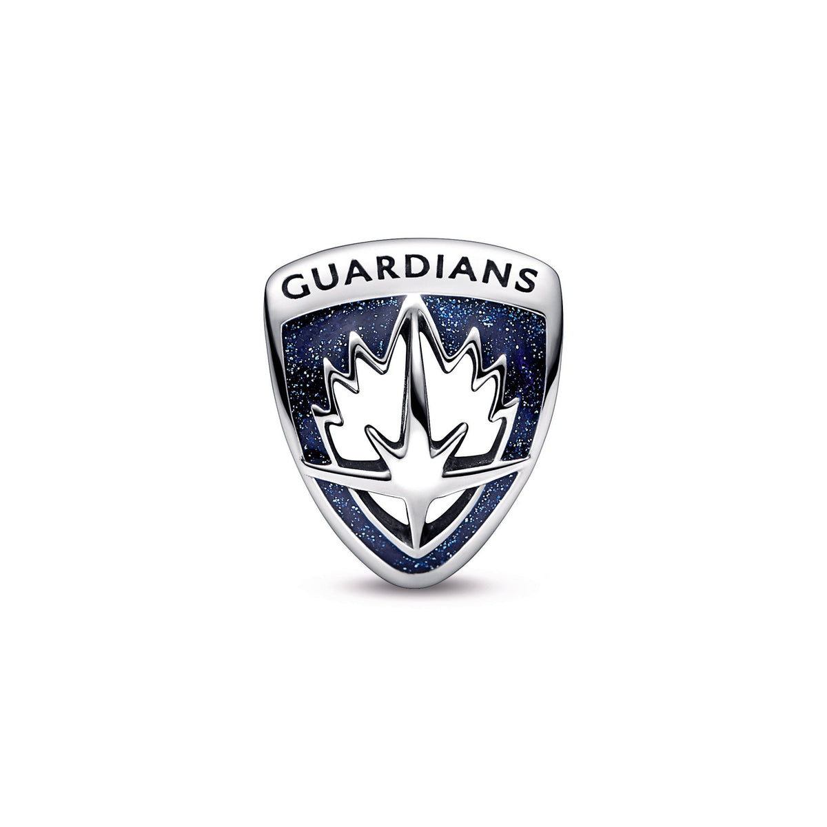 Charm – Sterling Silver – Marvel Guardians of the Galaxy Rocket Raccoon & Groot Emblem