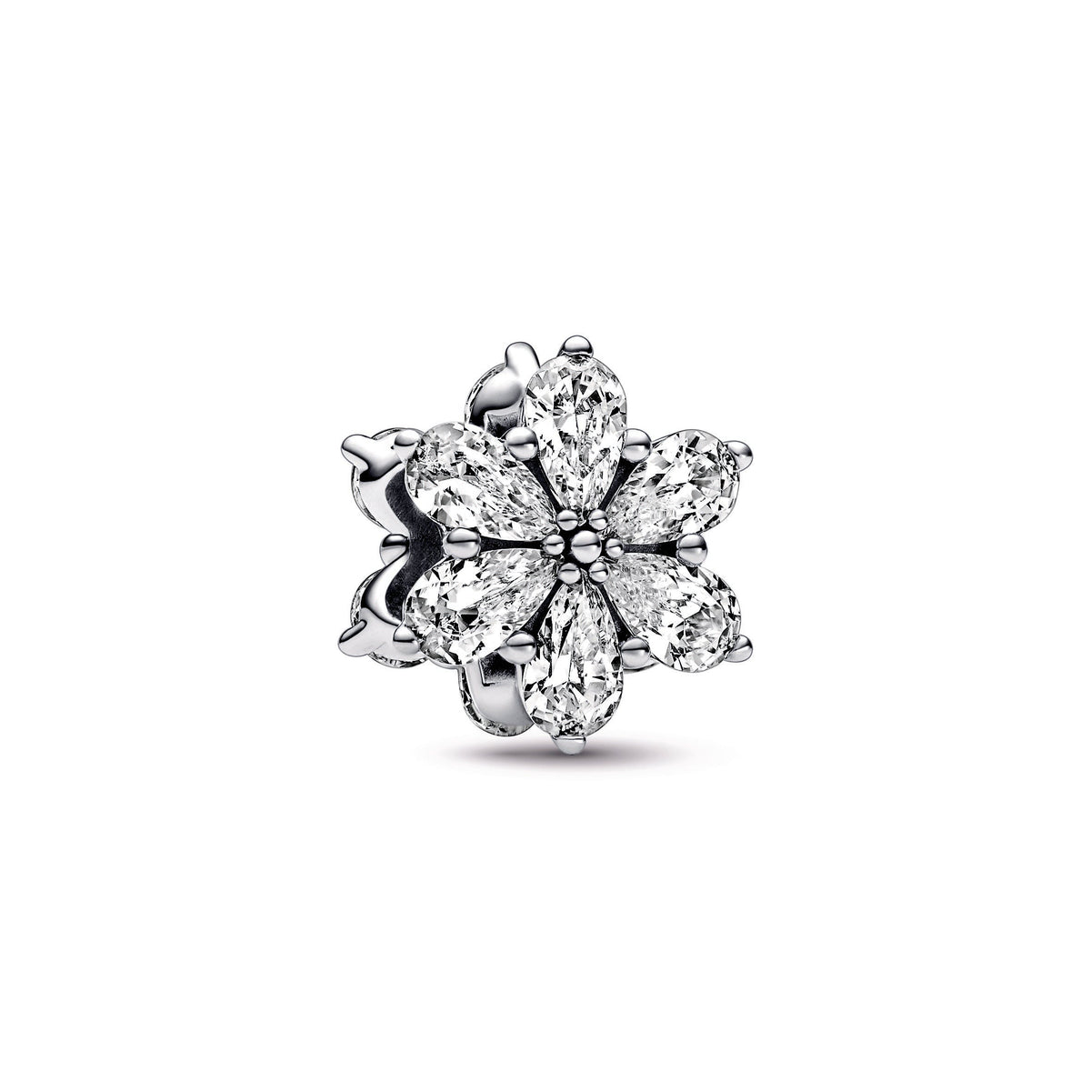 Charm – Sterling Silver – Sparkling Herbarium Cluster