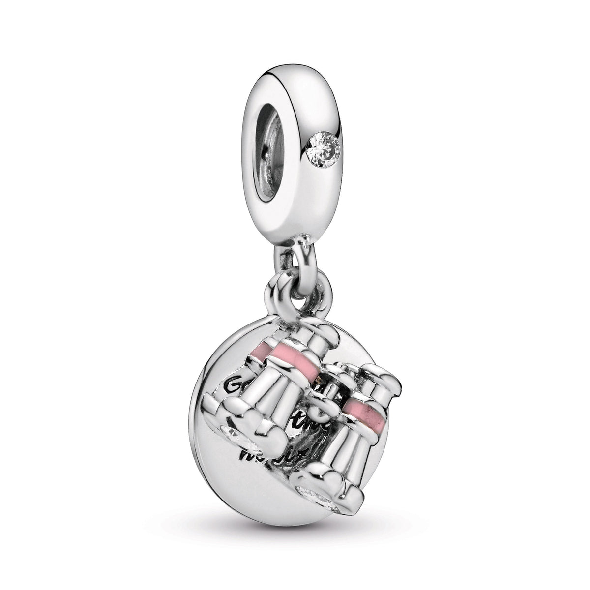 Dangle Charm – Sterling Silver – Binoculars
