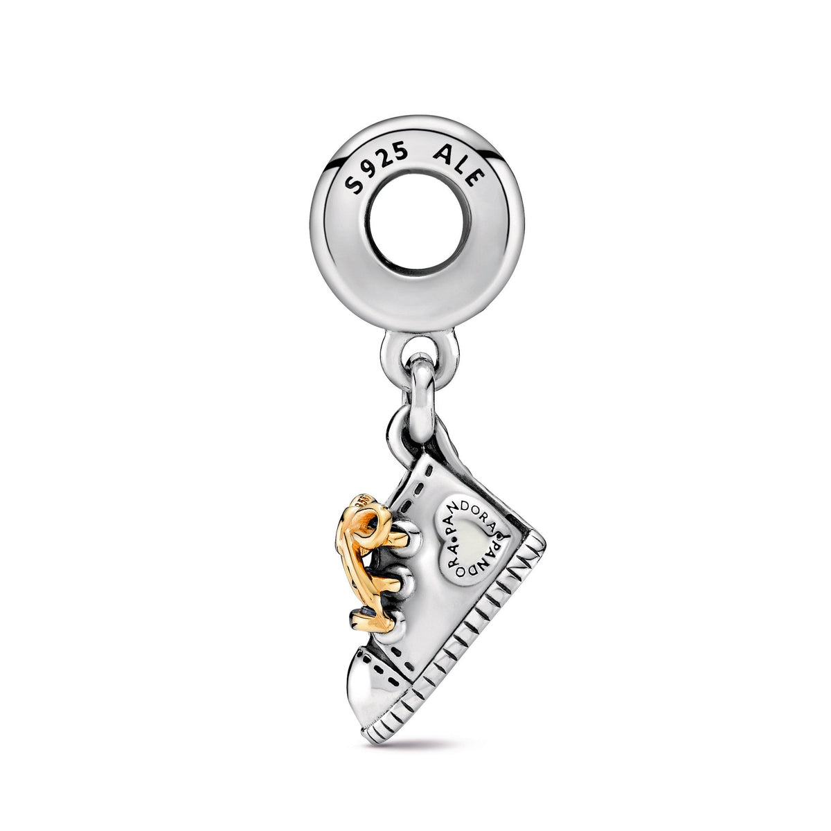 Dangle Charm – Sterling Silver – Baby Shoe