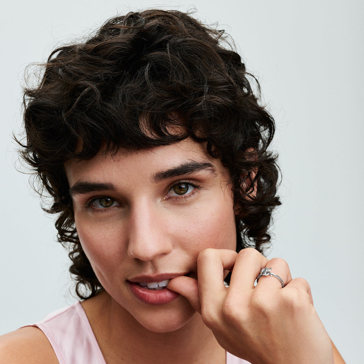 Ring – Sterling Silver – Rose in Bloom