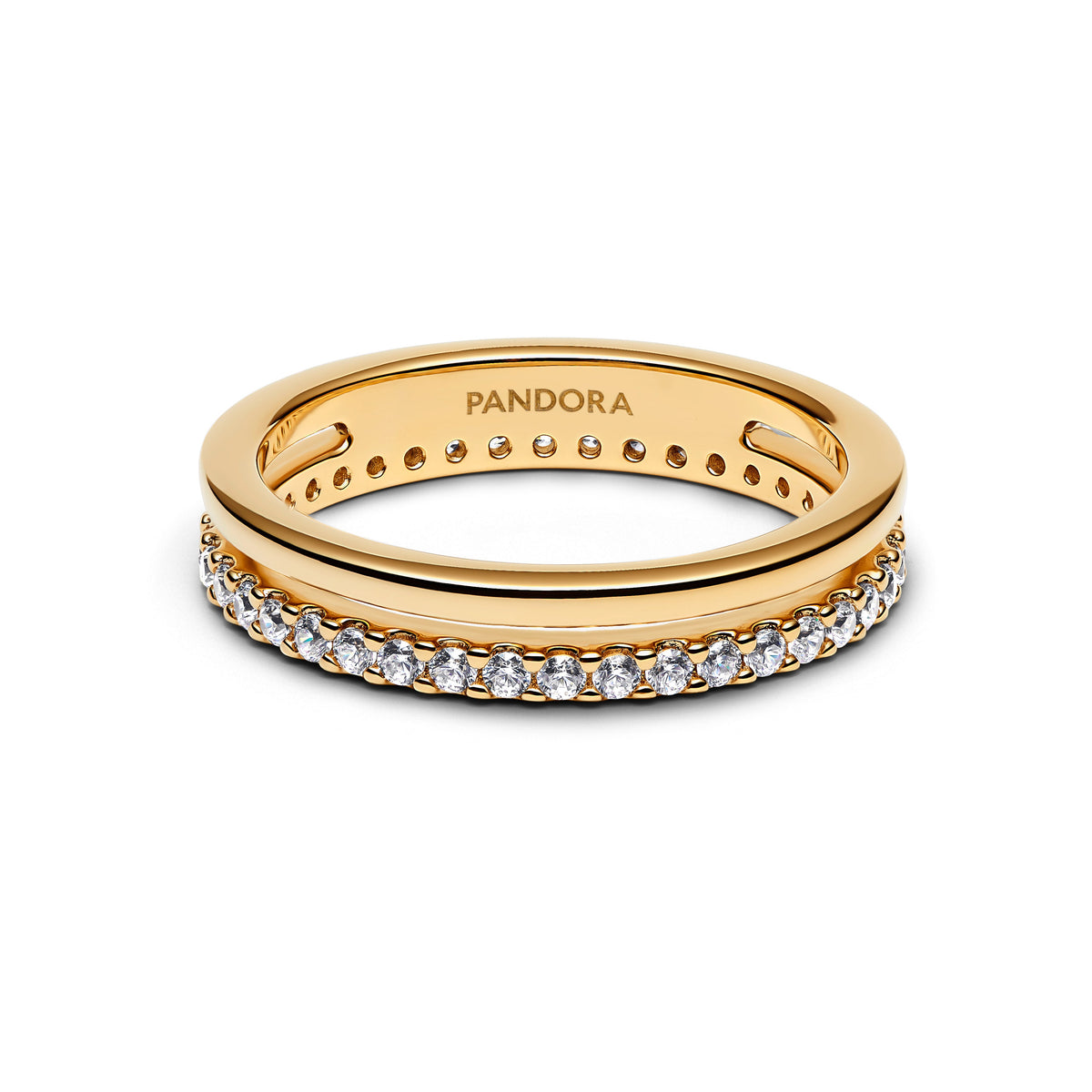 Ring – 14k Gold-Plated – Double Band