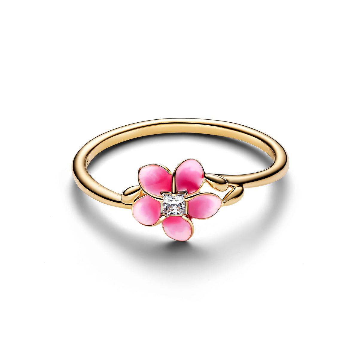 Ring – 14k Gold-Plated – Disney Moana Flower