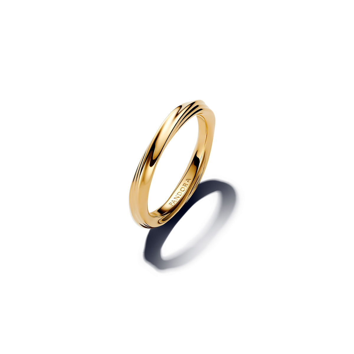 Ring – 14k Gold-Plated – Twisted