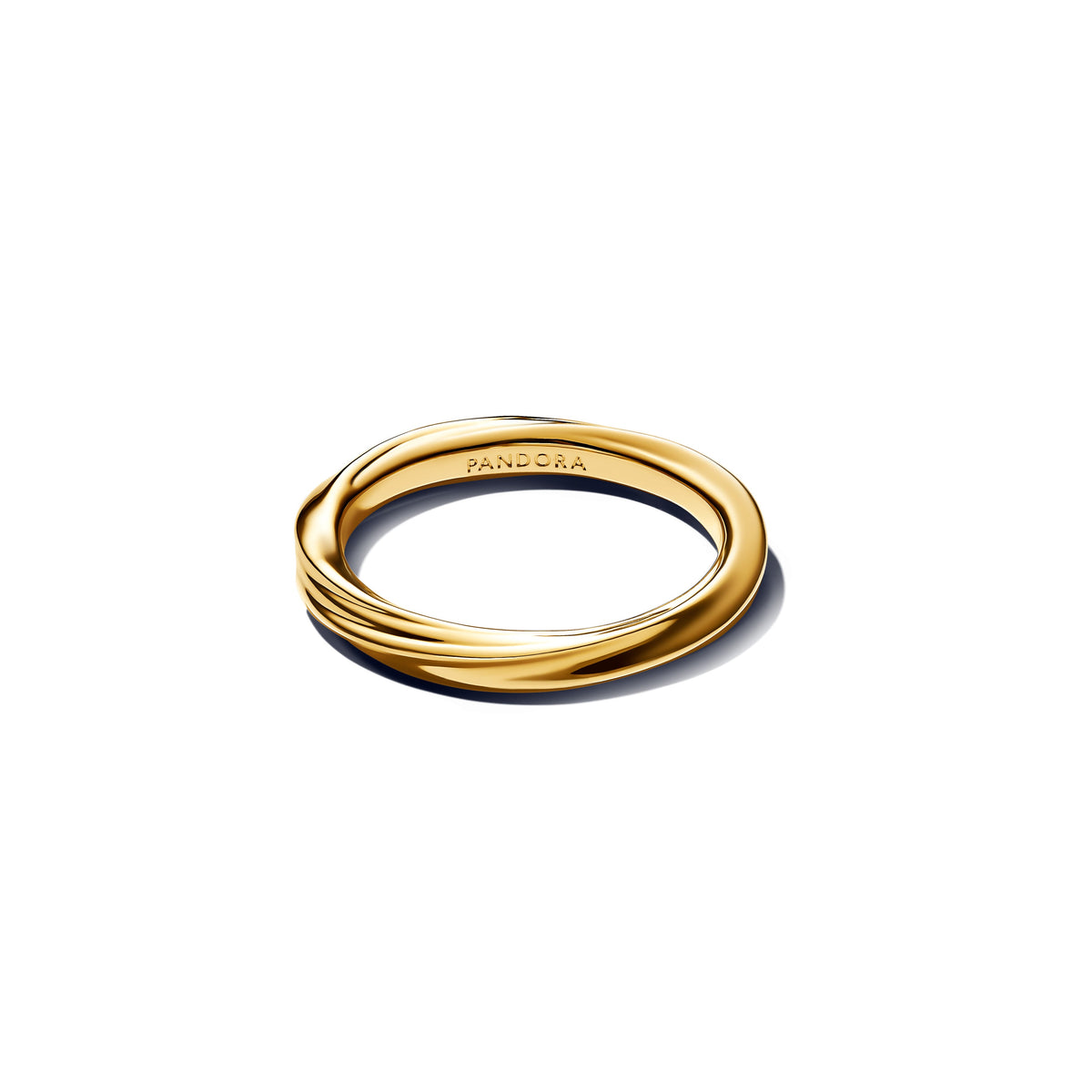 Ring – 14k Gold-Plated – Twisted