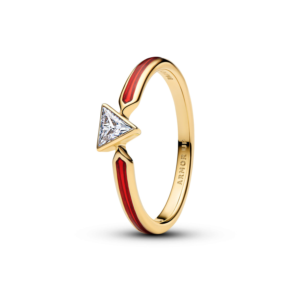 Ring – 14k Gold-Plated – Marvel Iron Man