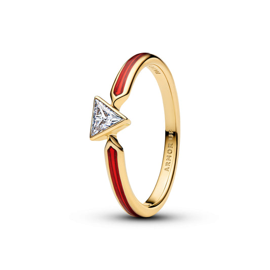 Ring – 14k Gold-Plated – Marvel Iron Man