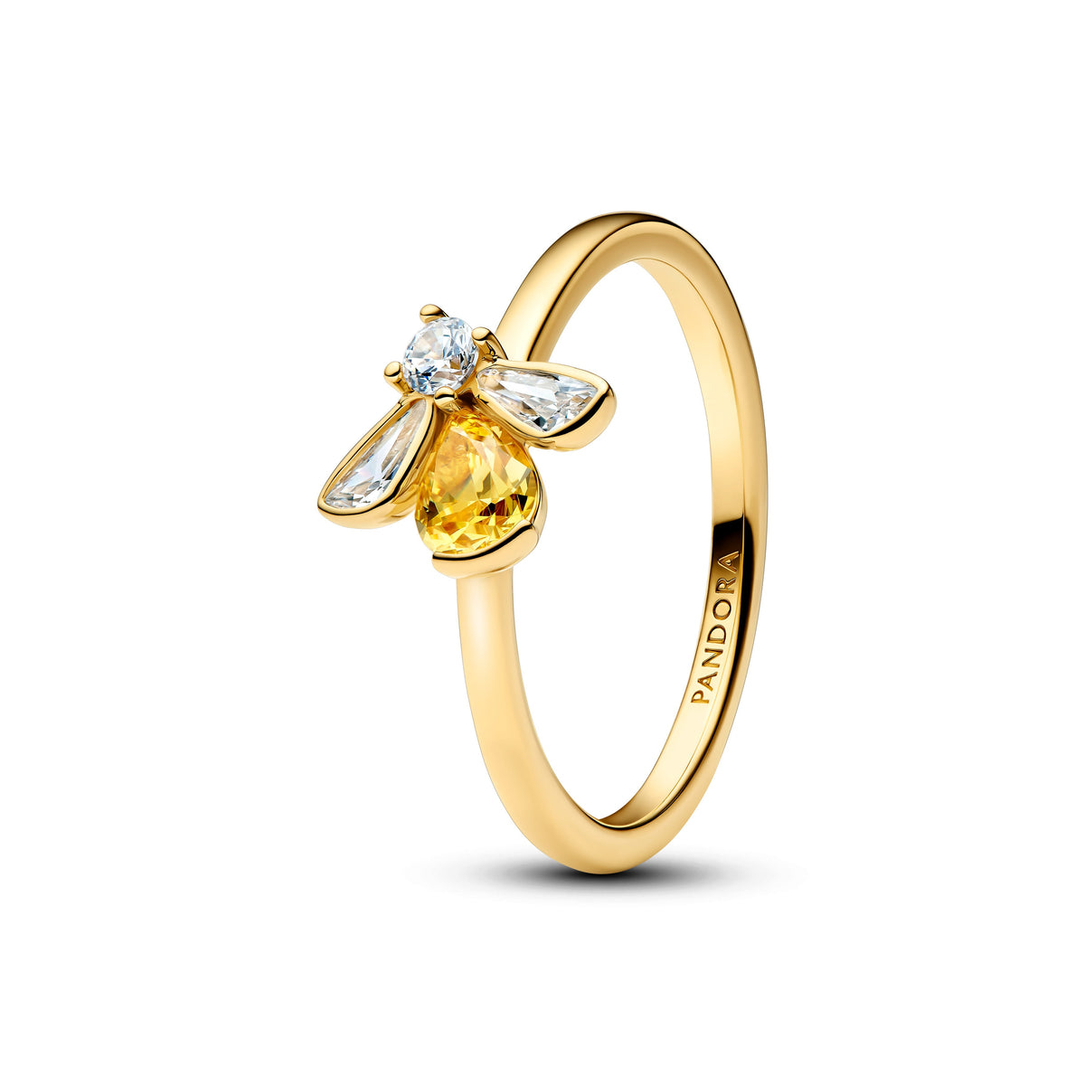 Ring – 14k Gold-Plated – Honey Bee