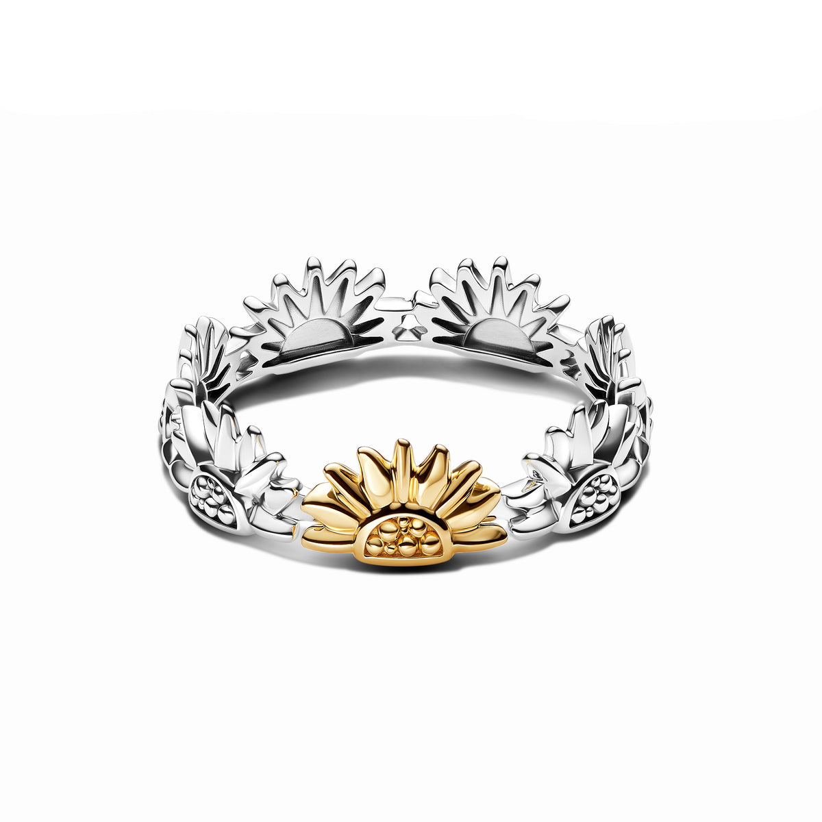 Ring – Sunflower Two-Tone Band