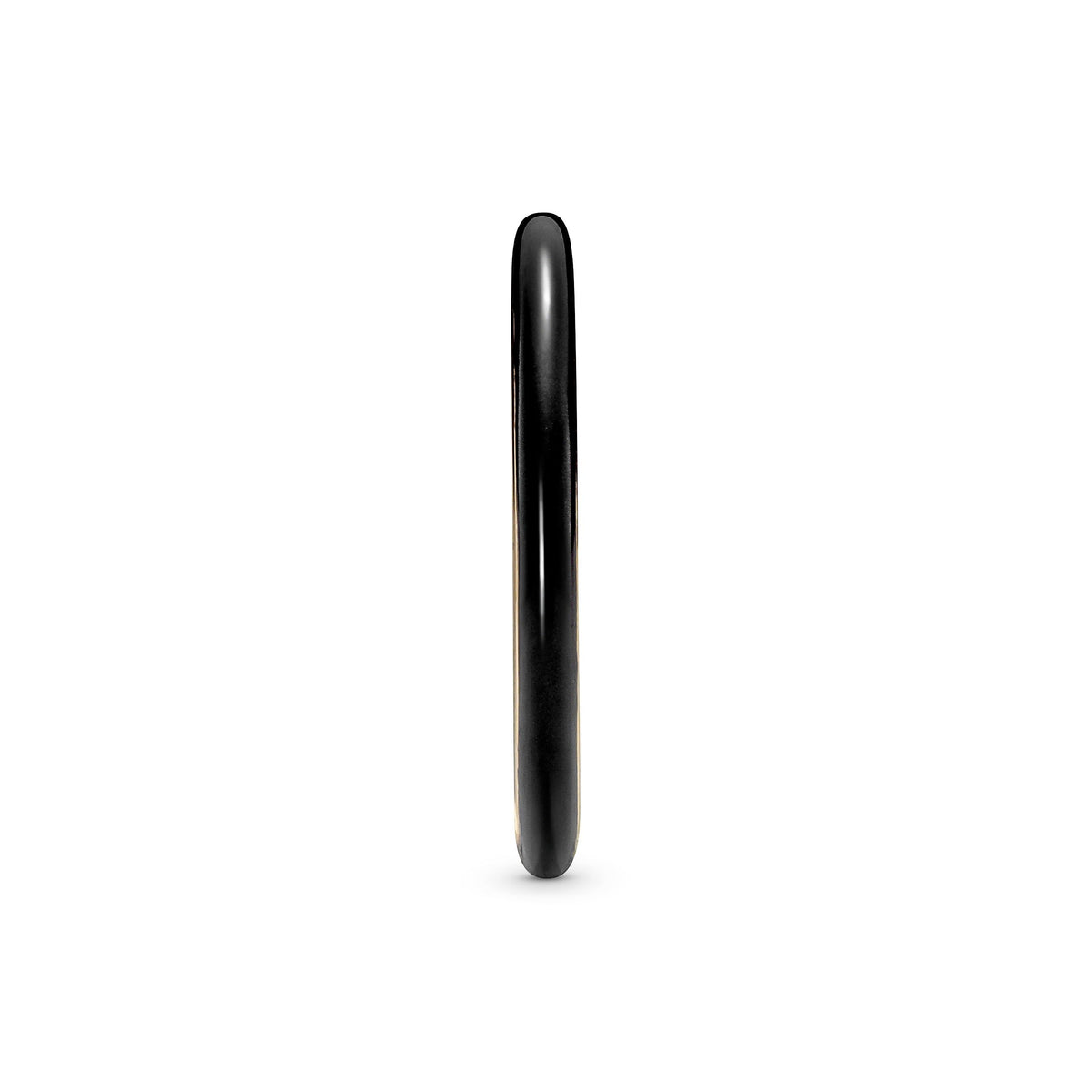 Ring – 14k Rose Gold-Plated – Pandora ME Black Enamel