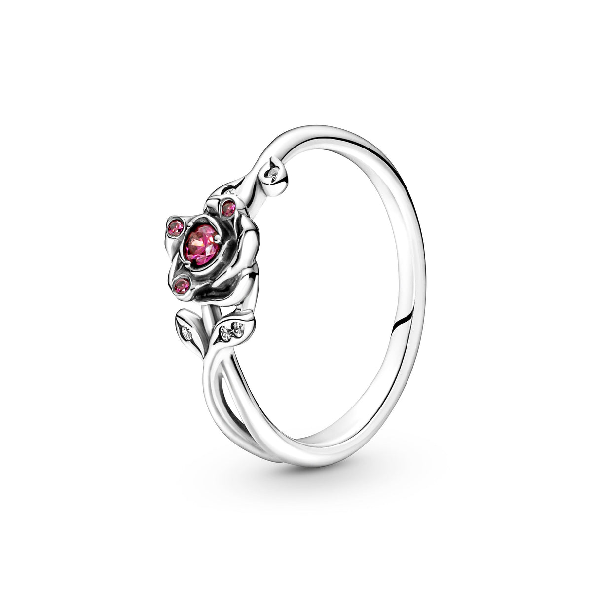 Ring – Sterling Silver – Disney Beauty and the Beast Rose