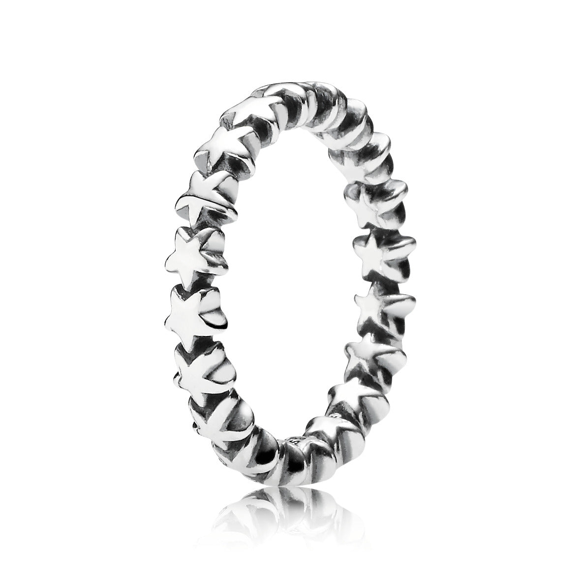 Ring – Sterling Silver – Star Stacking