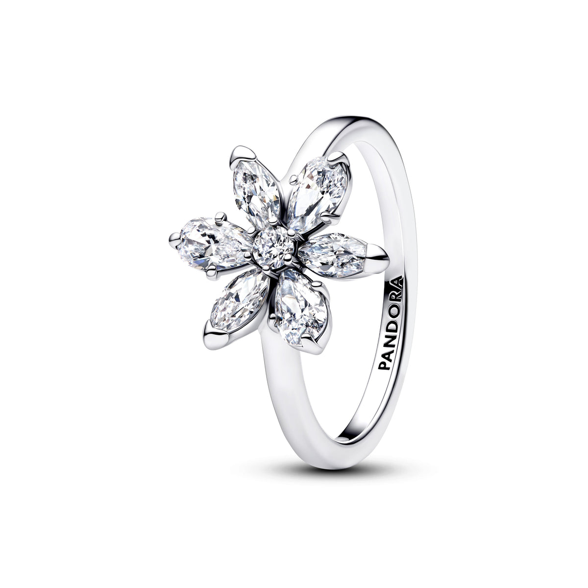 Ring – Sterling Silver – Herbarium Sparkling Flower Cocktail