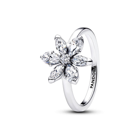 Ring – Sterling Silver – Herbarium Sparkling Flower Cocktail