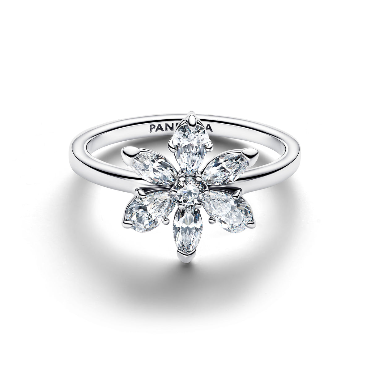 Ring – Sterling Silver – Herbarium Sparkling Flower Cocktail