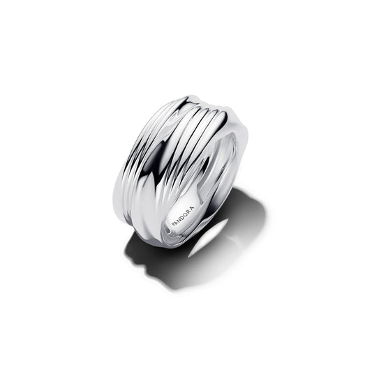 Ring – Sterling Silver – Twisted Double
