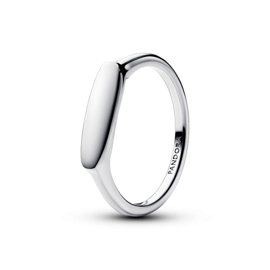 Ring – Sterling Silver – Engravable Bar