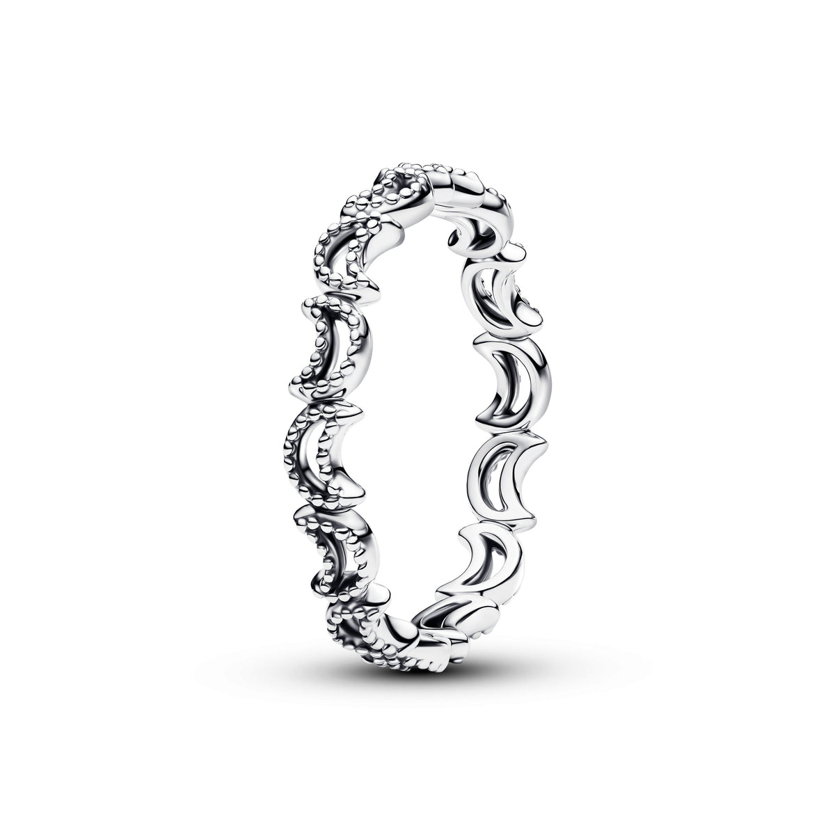 Ring – Sterling Silver – Crescent Moon
