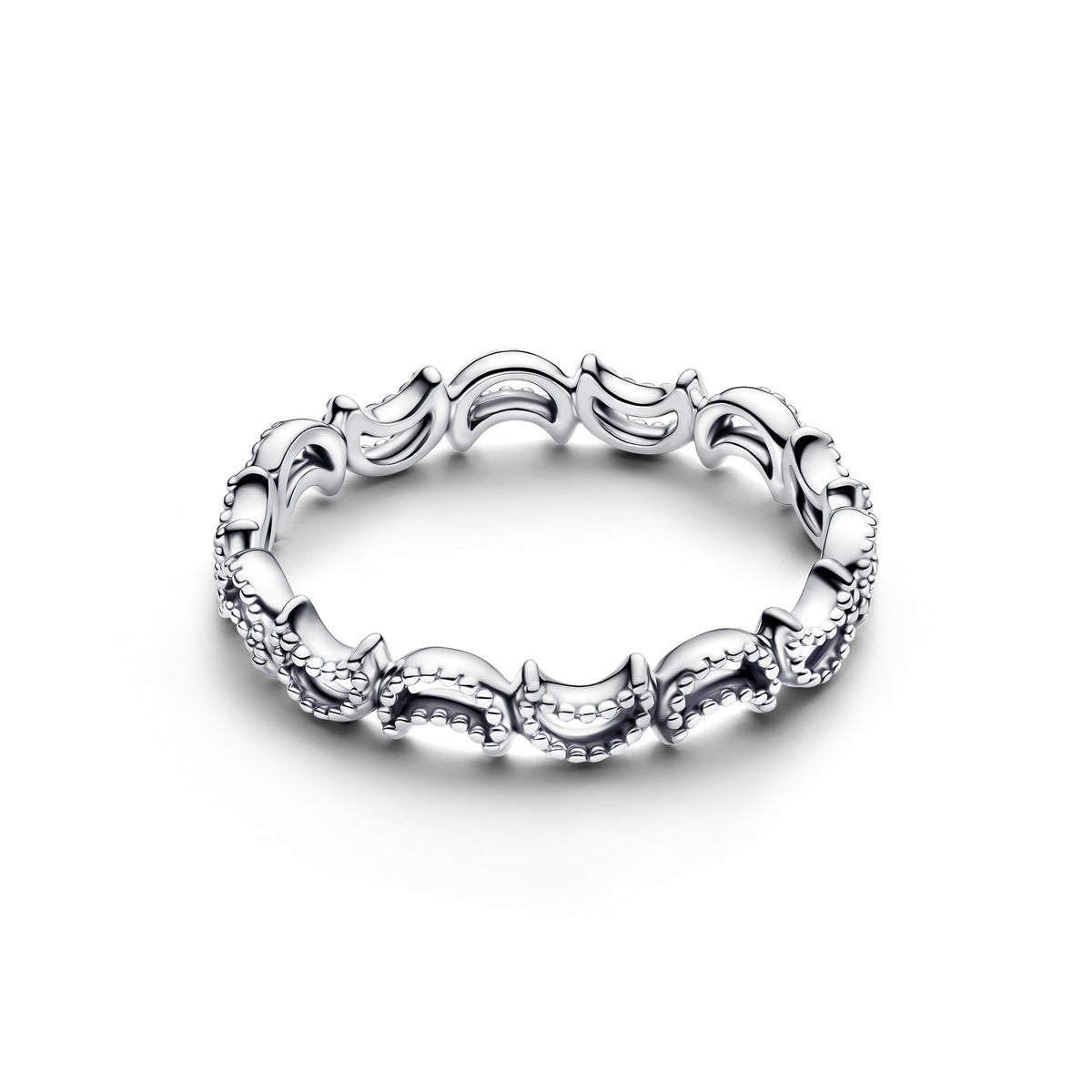 Ring – Sterling Silver – Crescent Moon