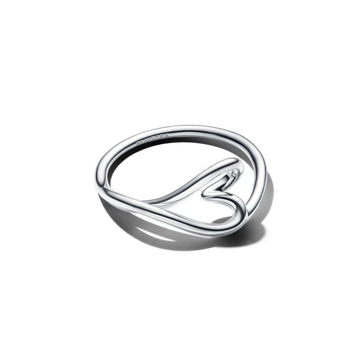 Ring – Sterling Silver – Organically Shaped Heart Small