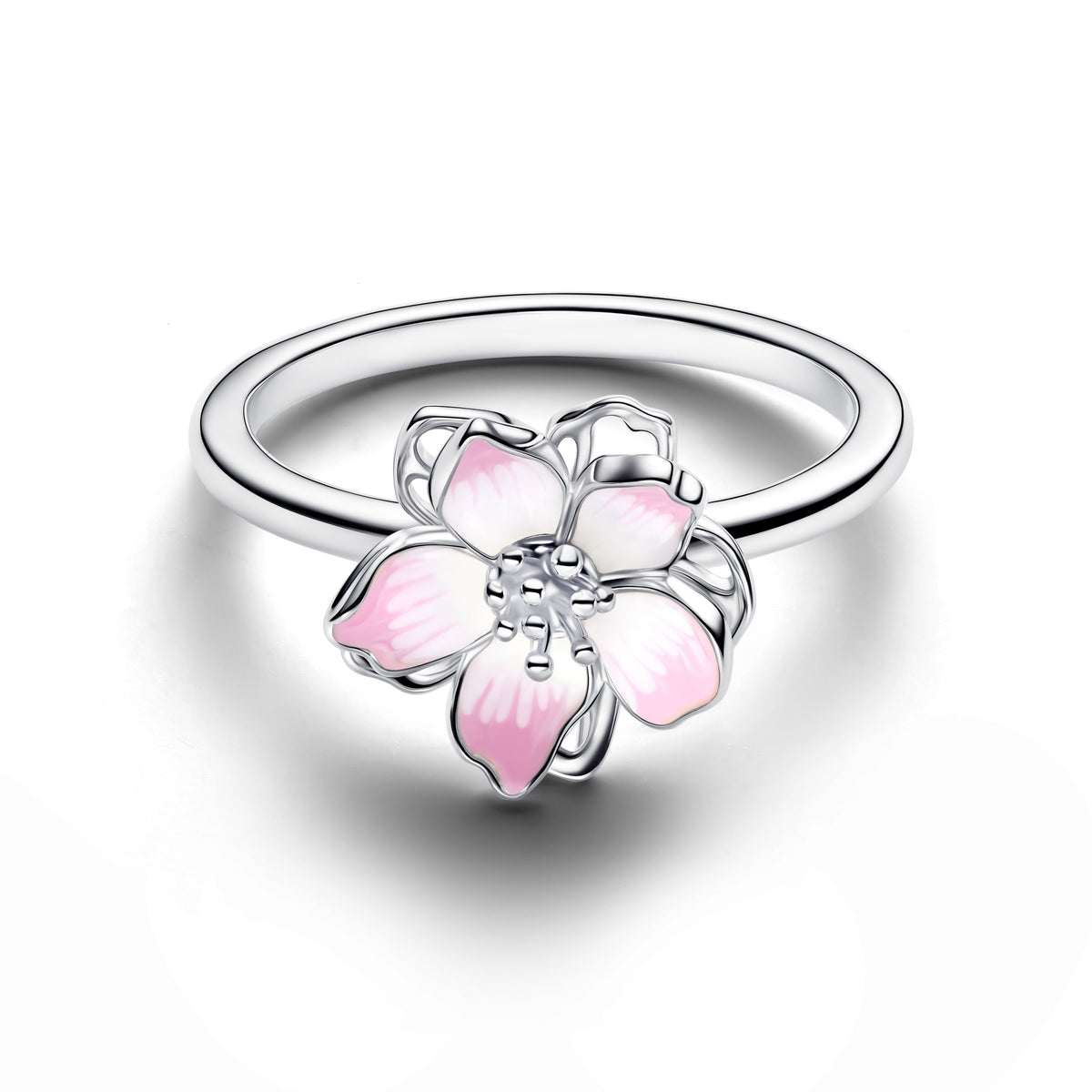 Ring – Sterling Silver – Cherry Blossom