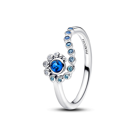 Ring – Sterling Silver – Disney Moana Ocean Wave