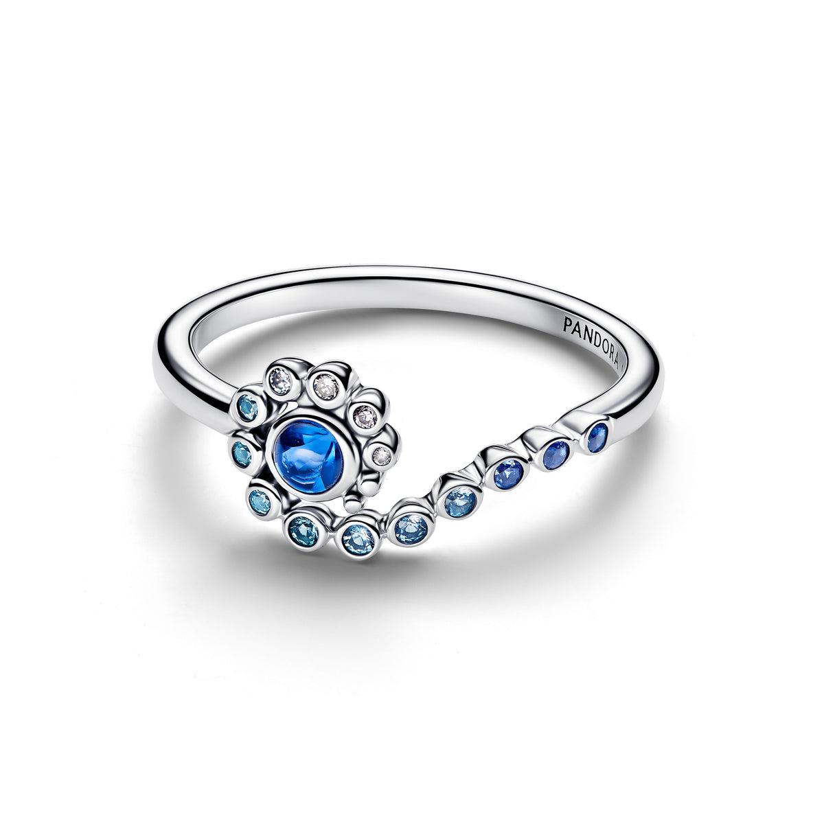 Ring – Sterling Silver – Disney Moana Ocean Wave