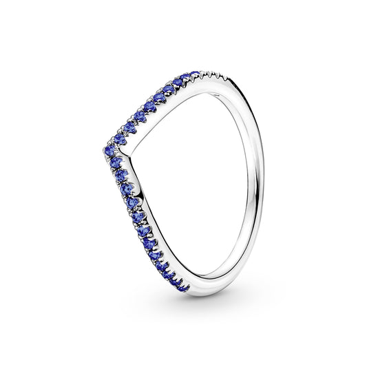 Ring – Sterling Silver – Pandora Timeless Wish Sparkling Blue