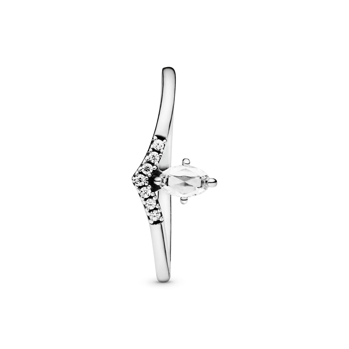Ring – Sterling Silver – Classic Wishbone