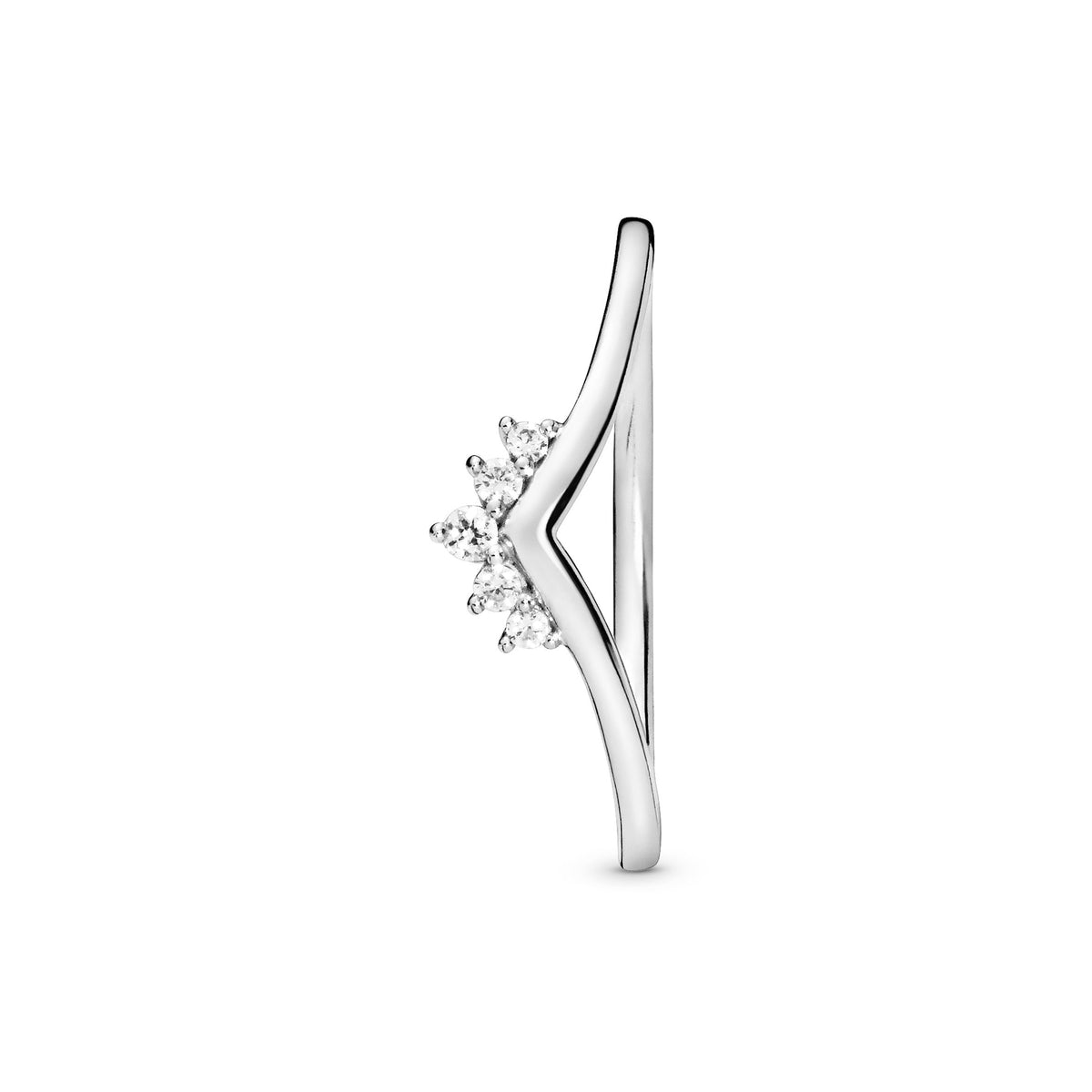 Ring – Sterling Silver – Tiara Wishbone