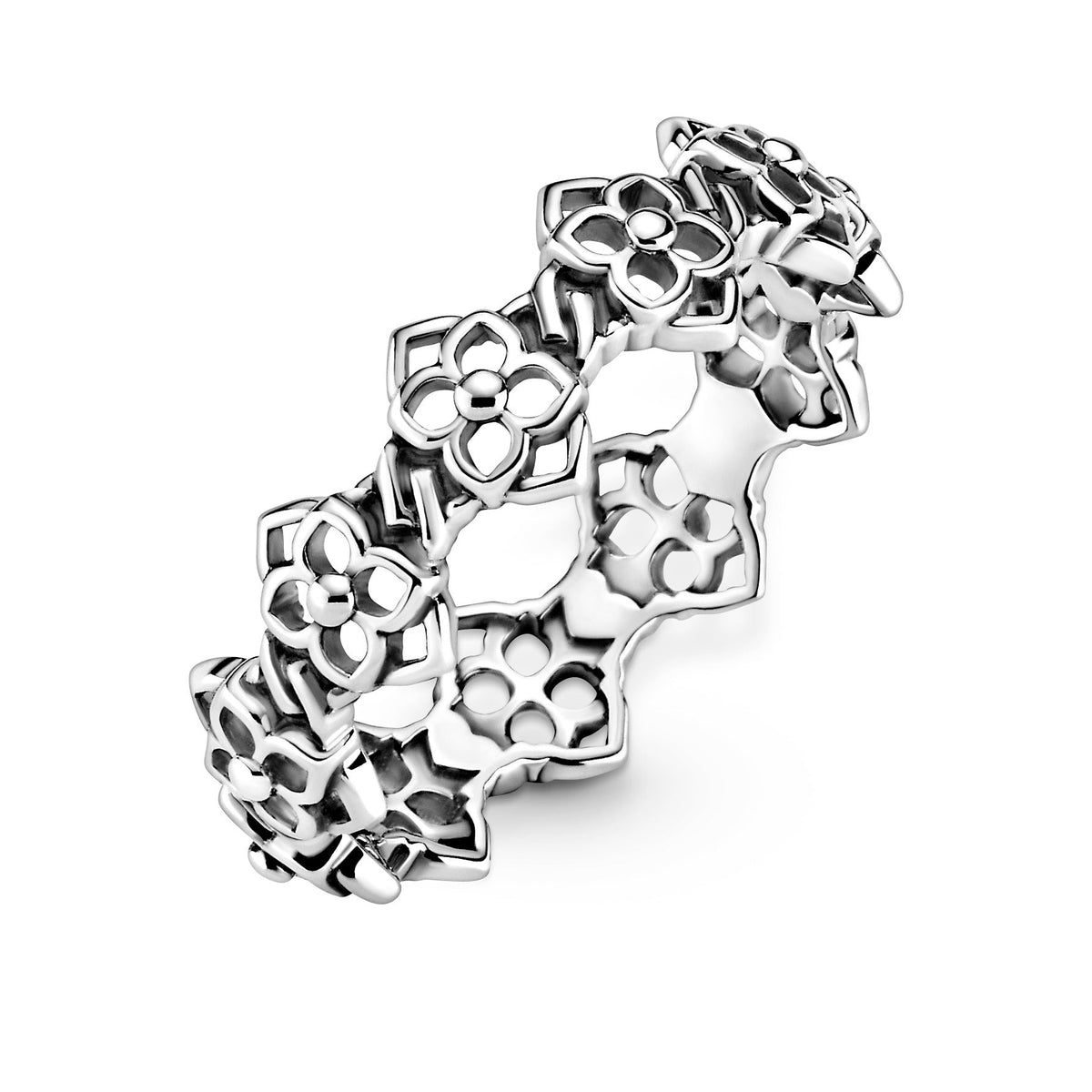 Ring – Sterling Silver – Rose Petals Band