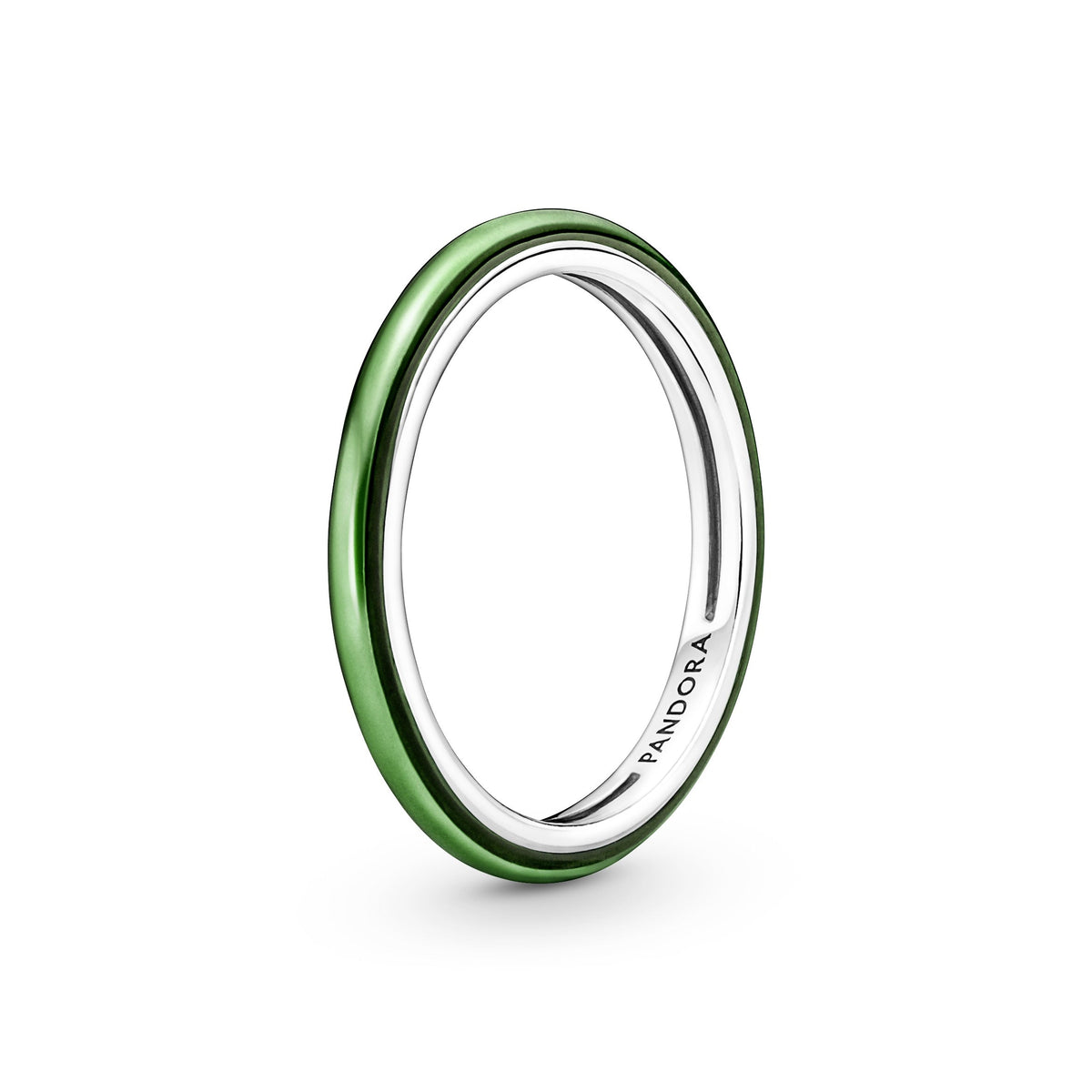 Ring – Sterling Silver – Pandora ME Laser Green