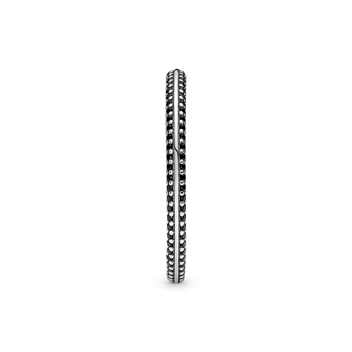 Ring – Sterling Silver – Pandora ME Black Pavé