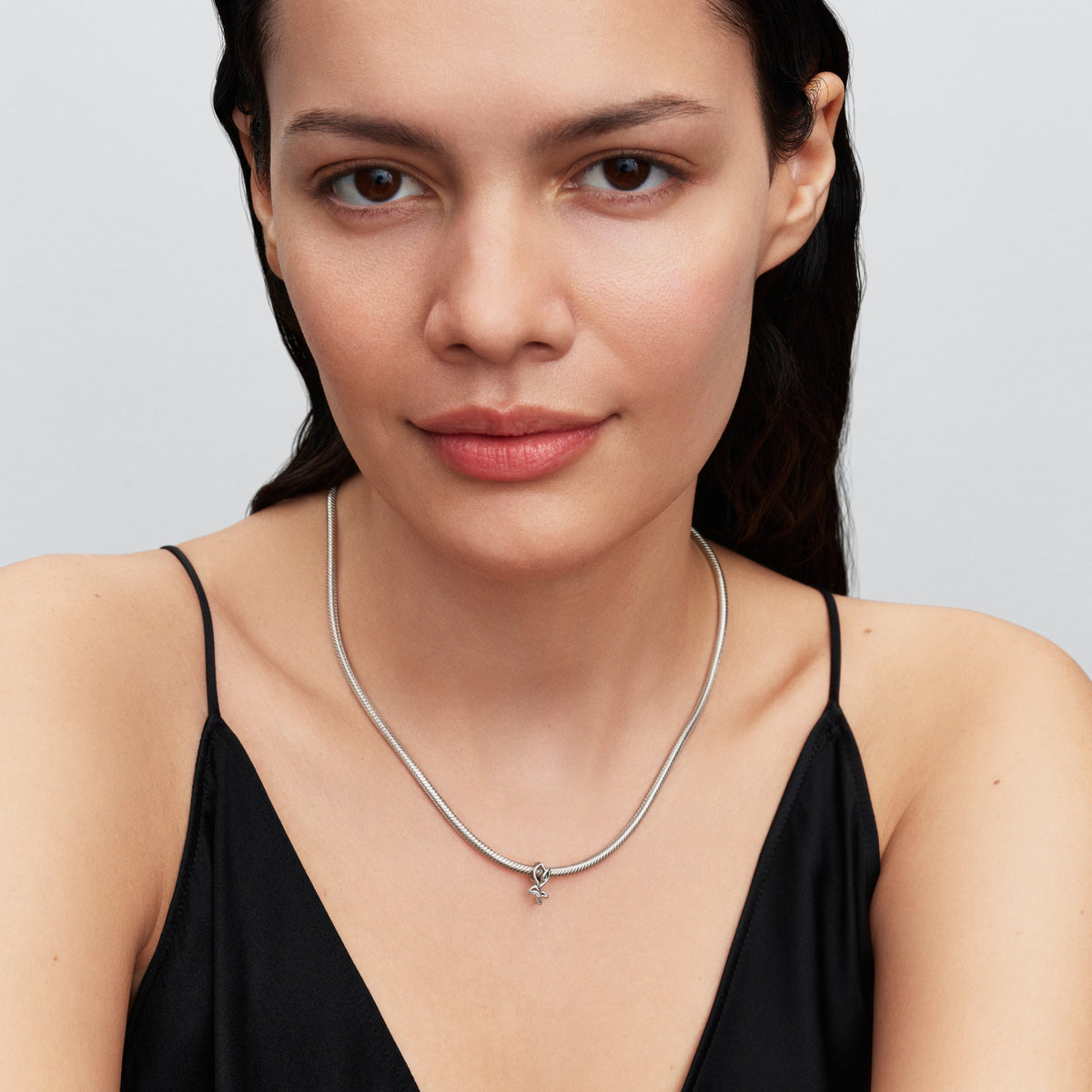 Charm – Sterling Silver – Tulip Openwork