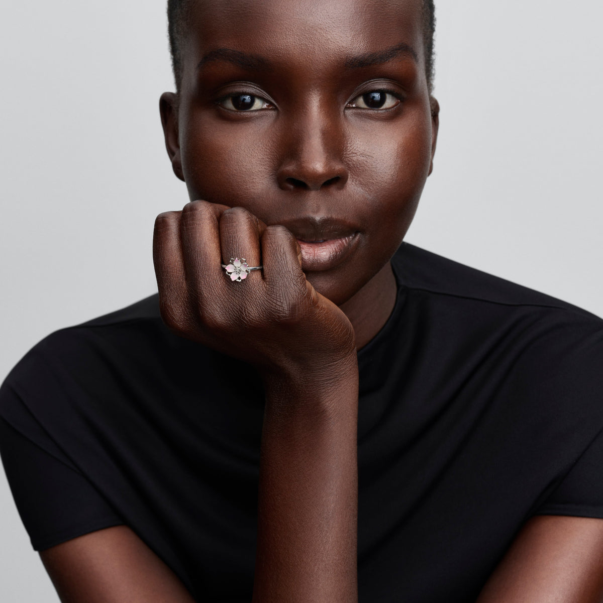Ring – Sterling Silver – Cherry Blossom