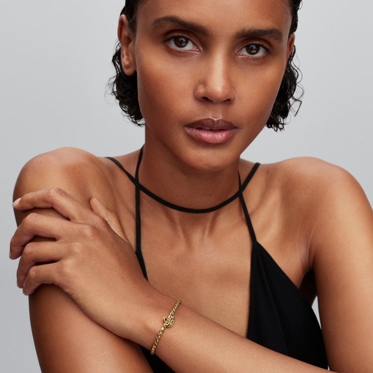 Charm – 14k Gold-Plated – Butterfly Openwork