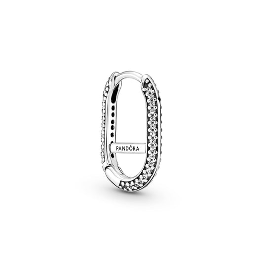 Earrings – Sterling Silver – Pandora ME Pavé Link Earring