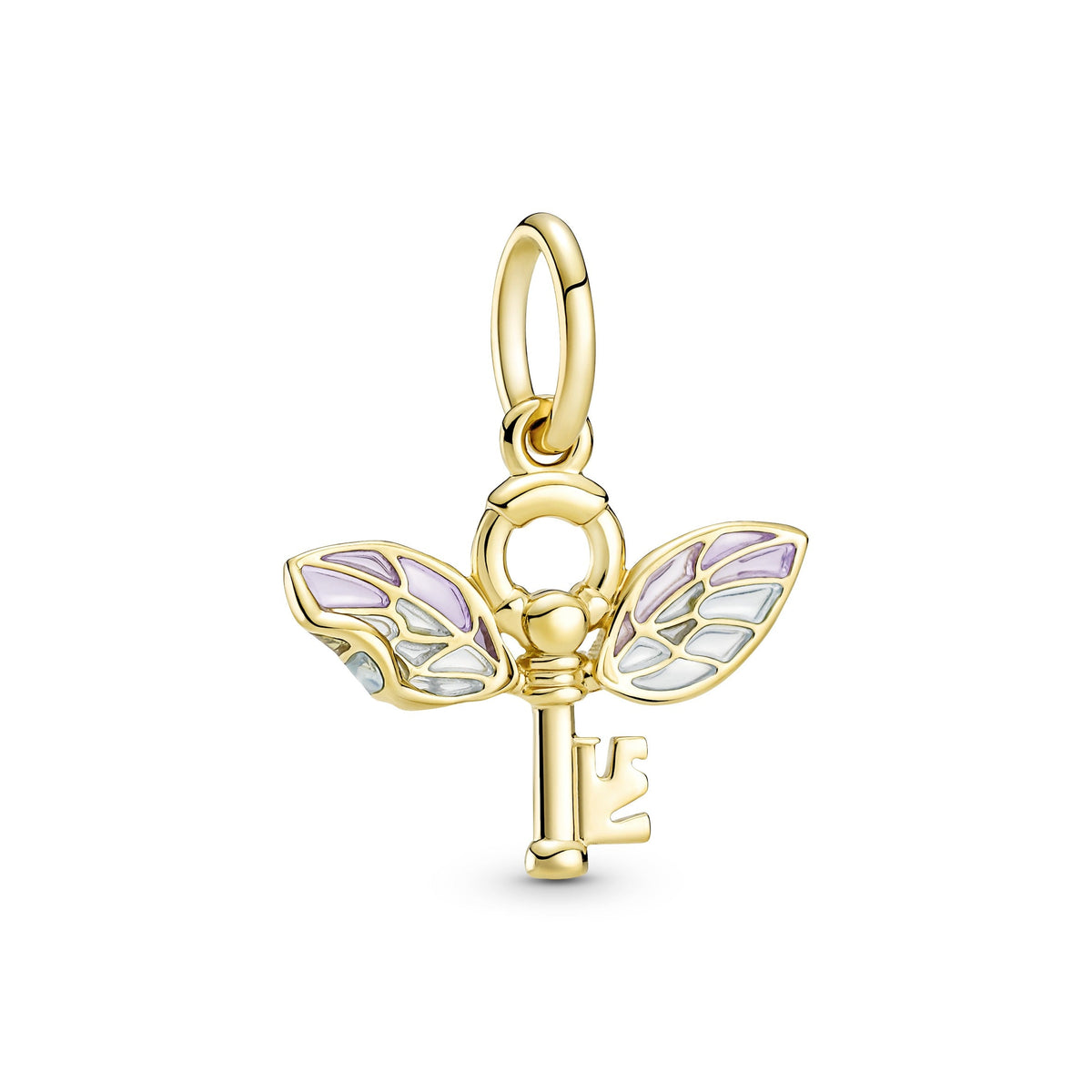 Pendant – 14k Gold-Plated – Harry Potter, Winged Key