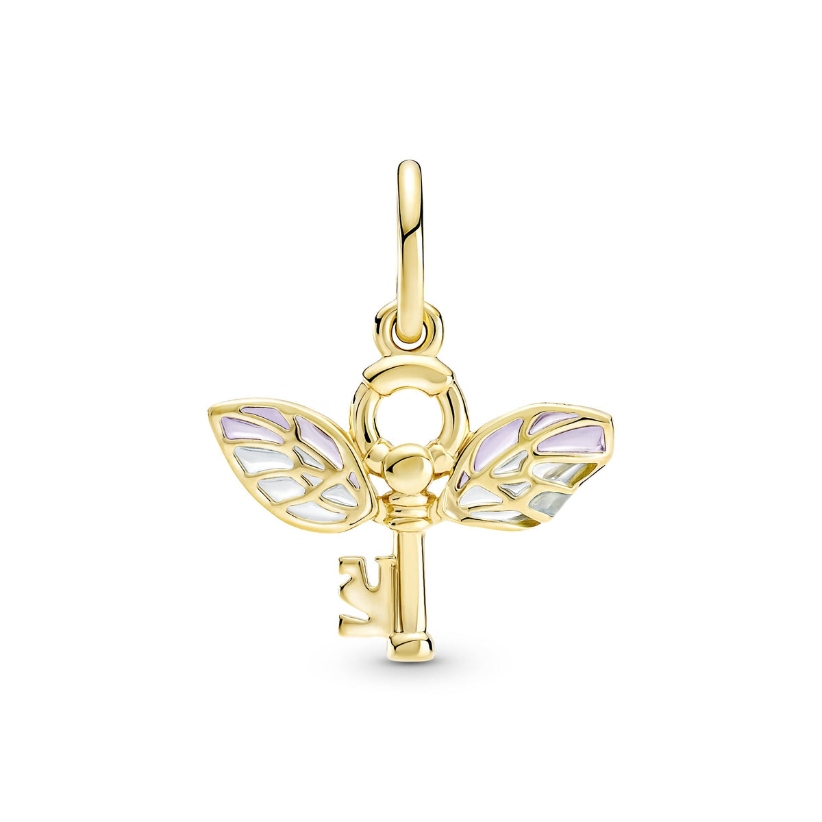 Pendant – 14k Gold-Plated – Harry Potter, Winged Key