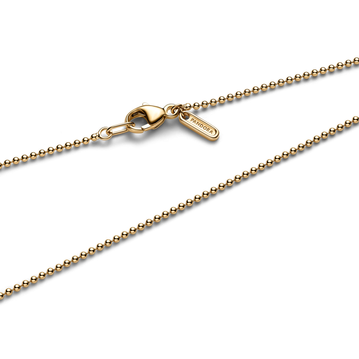 Chain Necklace – 14k Gold-Plated – Ball