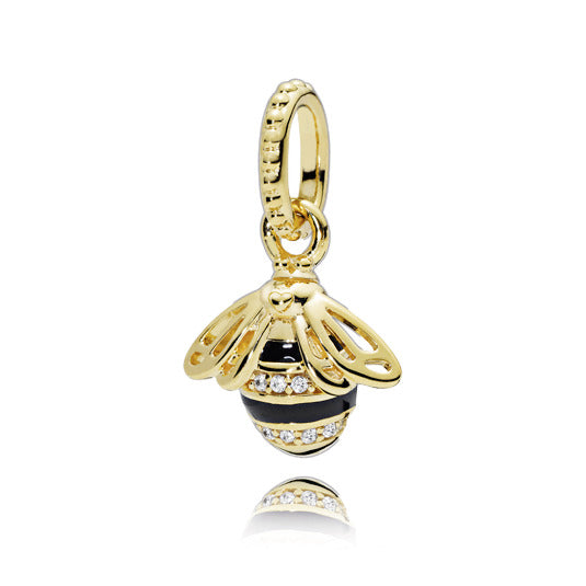 Pendant – 14k Gold-Plated – Queen Bee