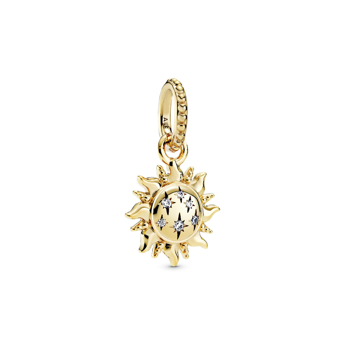 Pendant – 14k Gold-Plated – Sparkling Sun