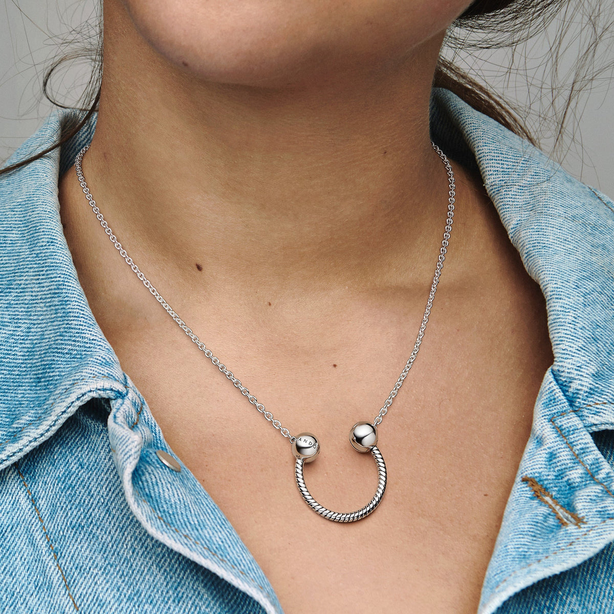 Pendant Necklace – Pandora Moments U-shape Charm