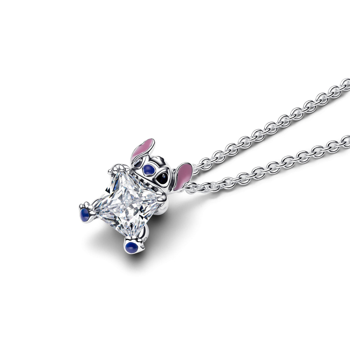 Necklace – Sterling Silver – Disney Stitch Collier